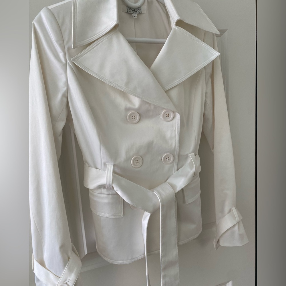 Atelier Double Breasted Belted Jacket